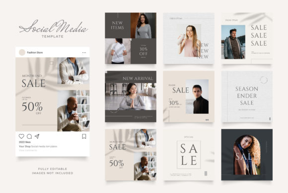 Biscacha Social Media Template: Your Key to a Cohesive Feed