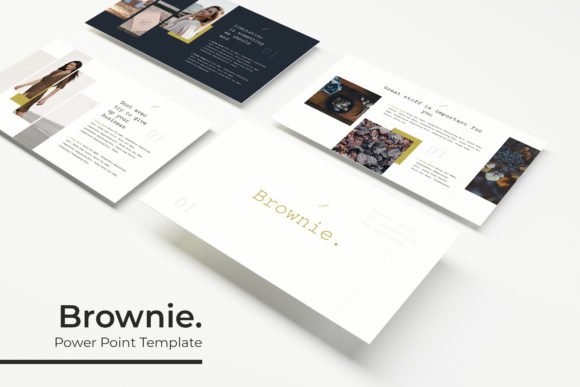 Brownie Power Point Template: A Multi-Purpose Design Toolkit
