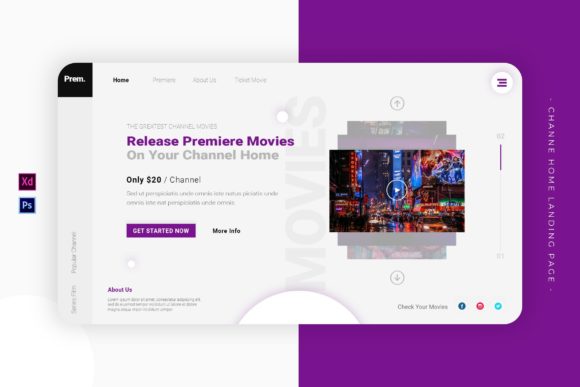Channel Home | Landing Page: Your Digital First Impression, Perfected