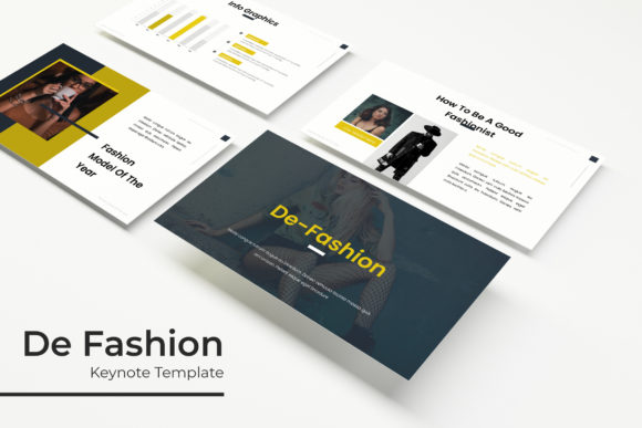 De Fashion: A Keynote Template for Polished, On-Brand Presentations