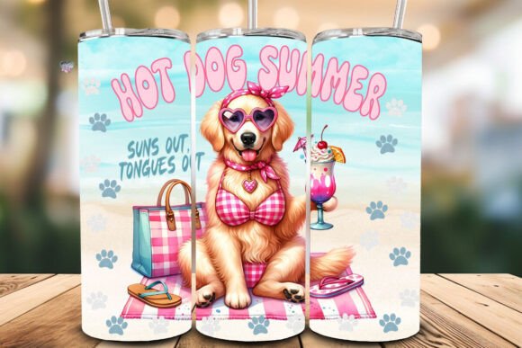 Hot Dog Summer: Your Guide to a Playful Tumbler Design