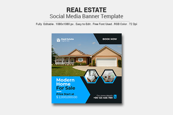 Mastering Modern Real Estate Marketing with a Custom Social Banner