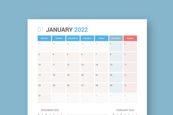 Mastering Your Year: The Ultimate 2022 Monday-Start Planner